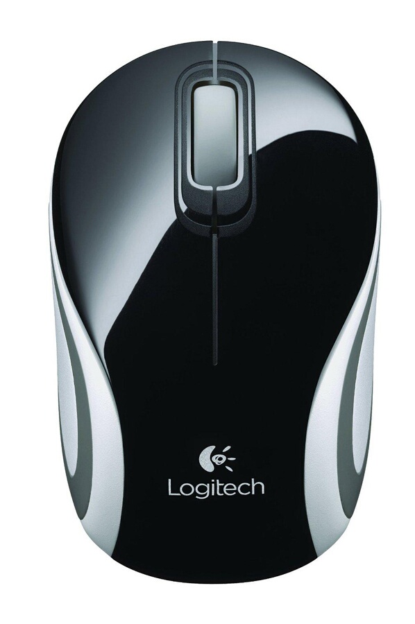 Souris Logitech Wireless Mini Mouse M187 BLACK Wireless mini mouse M187 BLACK (1332112) Darty