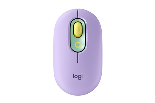 Souris Logitech POP Mouse avec Emojis Personnalisables, Bluetooth, USB,  Multidispositifs - Daydream - 910-006547