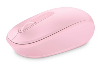 Microsoft - Mobile Mouse 1850 - Souris sans fil - 2.4 GHz - Rose