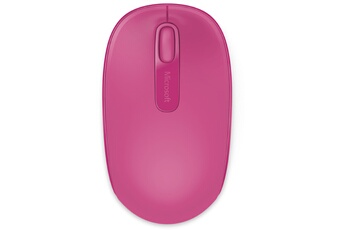 Microsoft - Wireless Mobile Mouse 1850 - Souris sans fil - Magenta
