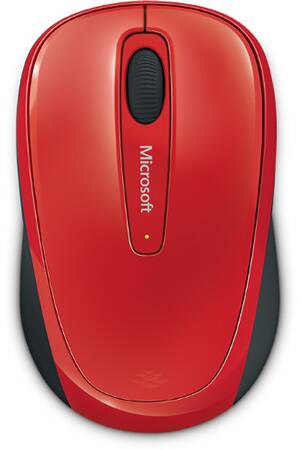 microsoft mouse red