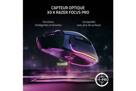 Razer Souris de jeu sans fil Naga Pro Noir | Techinn