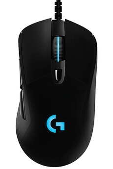 Logitech G403 HERO Wired Gaming Mouse - 25600 DPI Optical Sensor - 6 Buttons - Black