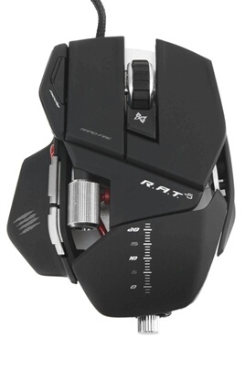 Mad Catz R.A.T.5 Gaming Mouse Noir