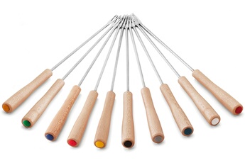 Lot de 10 fourchettes a fondue AC340106