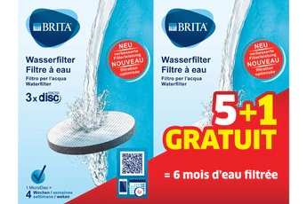 Promo Brita pack 3+1 cartouches maxtra pro expert anti-tartre chez  Carrefour Market