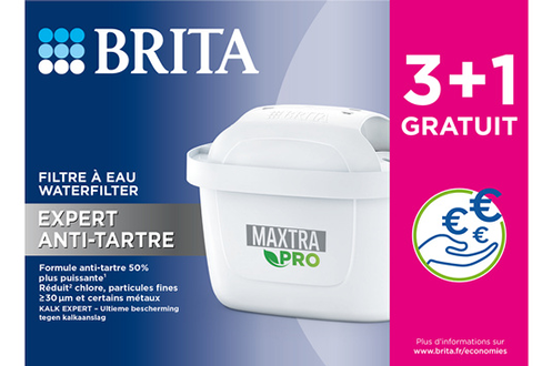 Cartouche filtre à eau Brita PACK 3+1 MAXTRA EXPERT - 1053880