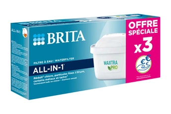 Cartouche filtre à eau Brita Pack de 3 cartouches filtrantes MAXTRA PRO