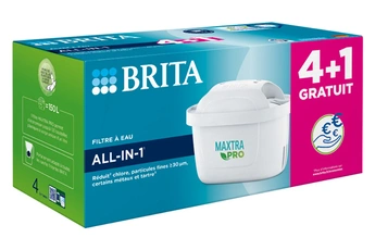 BRITA MAXTRA Carafe filtrante Marella blanche (2.4L) inclus 4 cartouches  filtrantes pas cher 