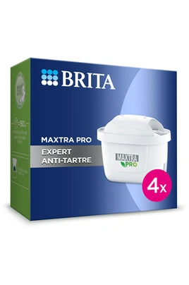 Brita PACK 4 FILTRES A EAU MAXTRA PRO- EXPERT ANTI-TARTRE