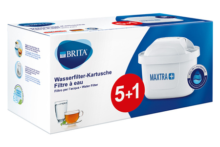 Cartouche filtre à eau Brita Pack de 5+1 filtres MAXTRA+ BRITA