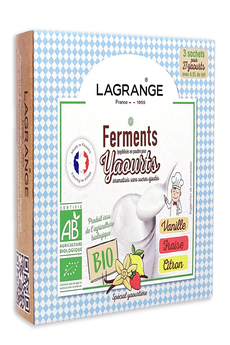 Accessoires yaourtière Lagrange Ferments pour yaourts aromatisés sans sucres ajoutés