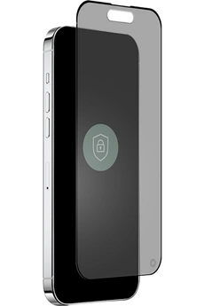 Protection d'écran pour smartphone Forceglass Verre trempé confidentiel iPhone 15 Pro