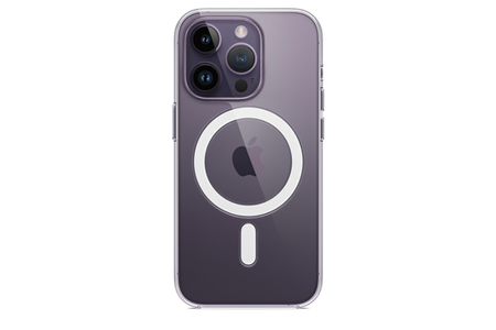Coque et étui téléphone mobile Apple Coque transparente avec MagSafe pour iPhone 14 Pro