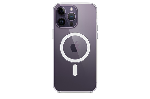 Coque et étui téléphone mobile Apple Coque transparente avec MagSafe pour  iPhone 14 Pro Max - MPU73ZM/A