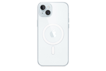 Coque et étui téléphone mobile Apple Coque transparente avec MagSafe pour iPhone 15 Plus
