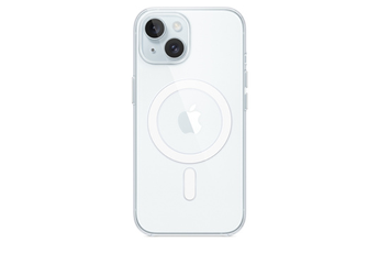 Coque et étui téléphone mobile Apple Coque transparente avec MagSafe pour iPhone 15