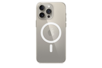Coque et étui téléphone mobile Apple Coque transparente avec MagSafe pour iPhone 15 Pro Max