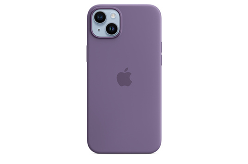 Coque et étui téléphone mobile Apple Coque en silicone avec MagSafe pour  iPhone 14 Plus - Iris