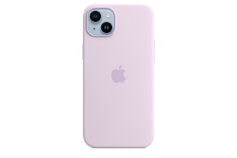 Coque et étui téléphone mobile Apple Coque en silicone avec MagSafe pour iPhone 14 Plus - Lilas