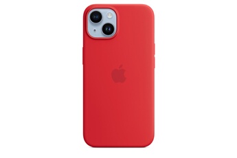 Coque en silicone avec MagSafe pour iPhone 14 - (PRODUCT)RED