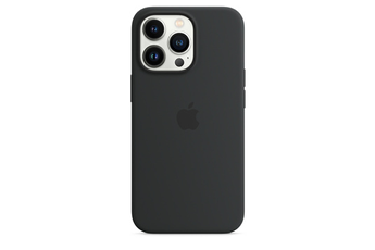 Coque et étui téléphone mobile Apple iPhone 13 Pro Silicone Case with MagSafe - Midnight