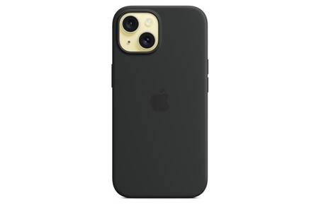 Coque Silicone Little Boutik Pour IPhone 15 - Noire, Neuf Sous Emballage