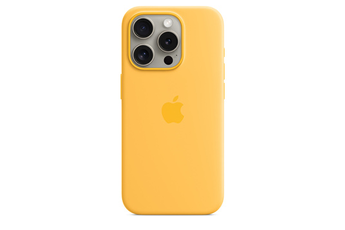 Coque et étui téléphone mobile Apple Coque en silicone avec MagSafe pour iPhone 15 Pro - Rayon de so