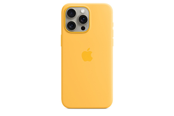 Coque et étui téléphone mobile Apple Coque en silicone avec MagSafe pour iPhone 15 Pro Max - Rayon d