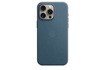 Coque et étui téléphone mobile Apple Coque en tissage fin avec MagSafe pour iPhone 15 Pro Max - Bleu