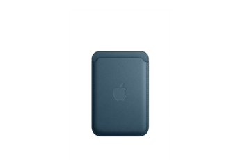 Coque et étui téléphone mobile Apple Porte-cartes en tissage fin pour iPhone avec MagSafe - Bleu Pac
