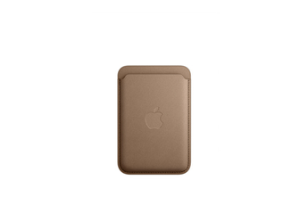 Coque et étui téléphone mobile Apple Porte-cartes en tissage fin pour iPhone avec MagSafe - Taupe