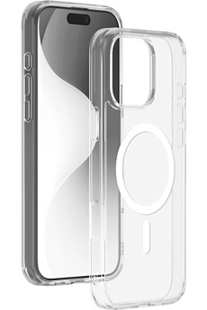 BBC - Coque hybride transparente Magsafe IP16 Pro Max