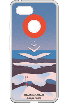 Coque et étui téléphone mobile Bigben Coque pour Google Pixel 3 - Sebastien Plassard