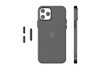 Casr Coque de protection ultra fine pack de 3 (couleurs foncées) pour iPhone 12/12 Pro photo 3