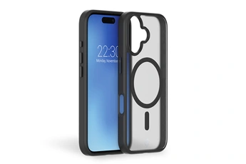 Forcecase - coque Air Frost avec Magsafe pour iphone 16 Noire