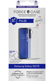Coque et étui téléphone mobile Forcecase Pulse Coque pour Galaxy S23 FE Transparente