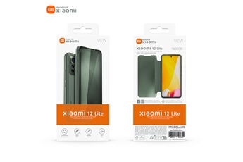 Coque et étui téléphone mobile Made For Xiaomi Folio view vert pour Xiaomi 12 Lite