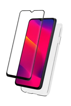 Coque et étui téléphone mobile Oppo Verre trempé 2,5D + silitrans Oppo A9 2020