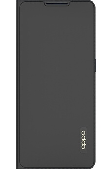 Coque et étui téléphone mobile Oppo Reno 6 Pro Folio Flip Noir