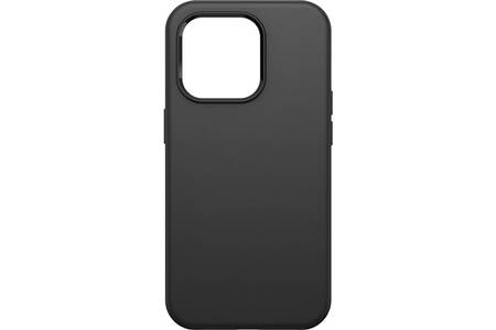 OtterBox iPhone 15 Plus and iPhone 14 Plus Symmetry Series Case - Black, Snaps to MagSafe, Ultra-Sleek, Raised Edges Protect Camera & Screen