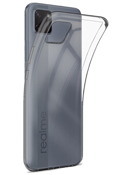 Coque et étui téléphone mobile Realme Coque transparente Recycletek pour smartphone Realme C 11