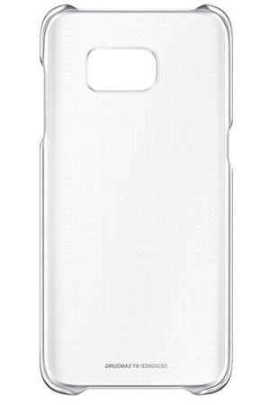 COQUE CLEAR COVER ARGENT POUR SAMSUNG GALAXY S7 EDGE