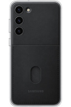 Coque et étui téléphone mobile Samsung Coque avec cadran renforcé S23+ Noir