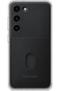 Coque et étui téléphone mobile Samsung Coque avec cadran renforcé S23 Noir