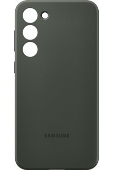 Samsung - Coque et étui téléphone mobile Samsung Coque Silicone S23+ Khaki