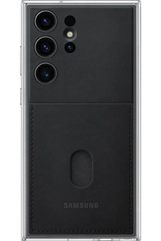Coque et étui téléphone mobile Samsung Coque avec cadran renforcé S23 Ultra Noir