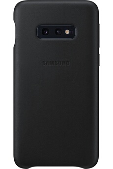 Samsung Noir Coque En Cuir Pour Galaxy S10e - Image 4