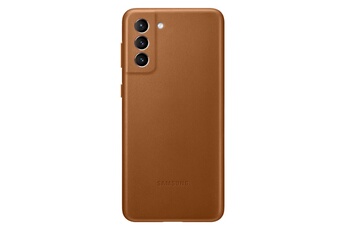 Coque SAMSUNG Samsung S21+ Cuir marron 