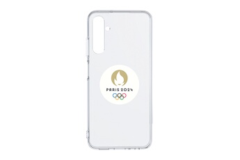 Coque transparente pour Galaxy A05S ''Flamme Paris 2024''